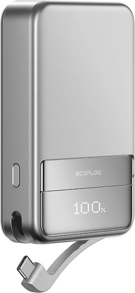 EcoFlow Rapid 10000 varavirtalähde, 10 000 mAh, hopea – kuva 1