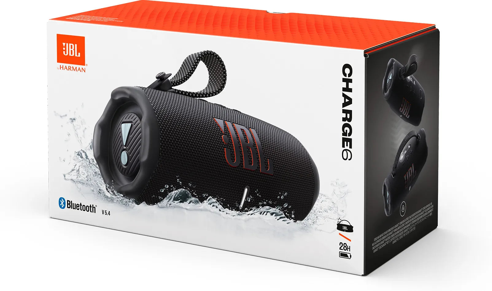 JBL Charge 6 Bluetooth-kaiutin, musta
