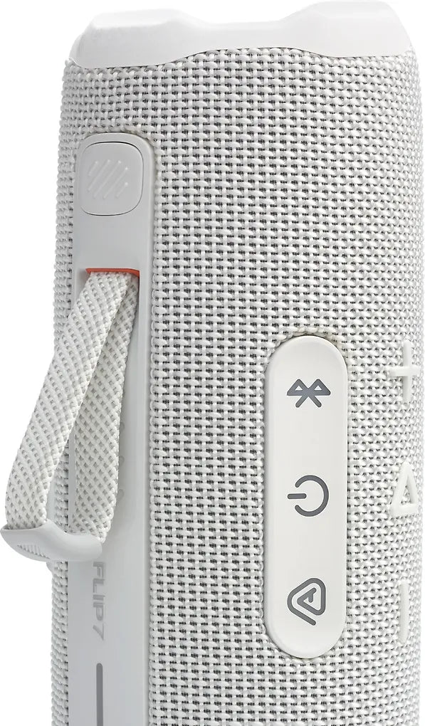 JBL Flip 7 Bluetooth-kaiutin, valkoinen