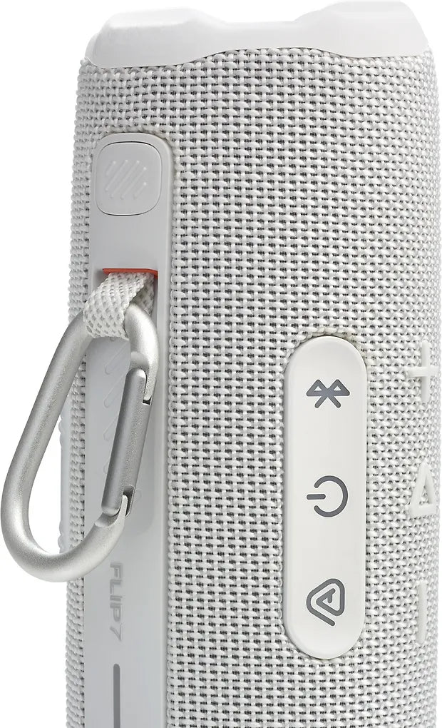 JBL Flip 7 Bluetooth-kaiutin, valkoinen