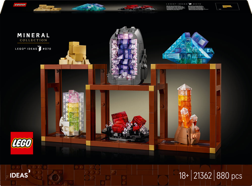 LEGO Ideas 21362 Mineraalikokoelma