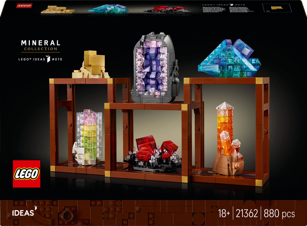 LEGO Ideas 21362 Mineraalikokoelma