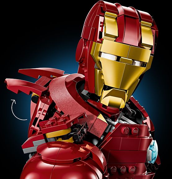 LEGO Super Heroes Marvel 76327 Iron Man MK4 -rintakuva – kuva 7