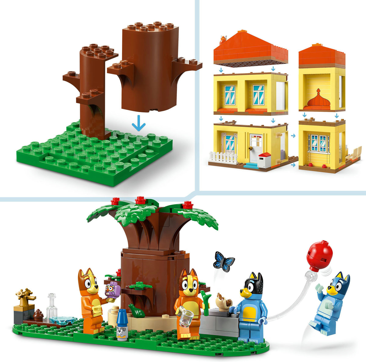 LEGO Bluey 11203 Blueyn perheen talo – kuva 4