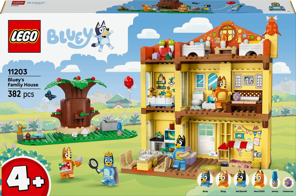 LEGO Bluey 11203 Blueyn perheen talo