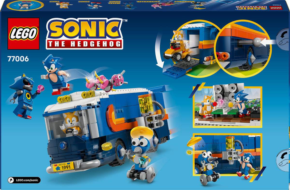 LEGO Sonic the Hedgehog 77006 - Sonic-tiimin liikkuva komentokeskus