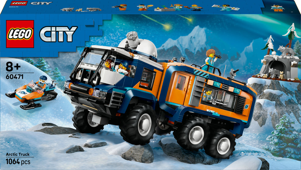LEGO City 60471 Arktisten tutkimusretkeilijöiden tiedelaboratoriorekka