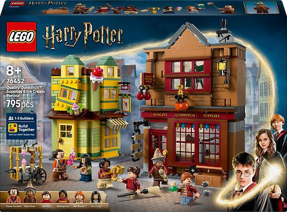 LEGO Harry Potter 76452 Hienoja huispausvarusteita ja jäätelöbaari