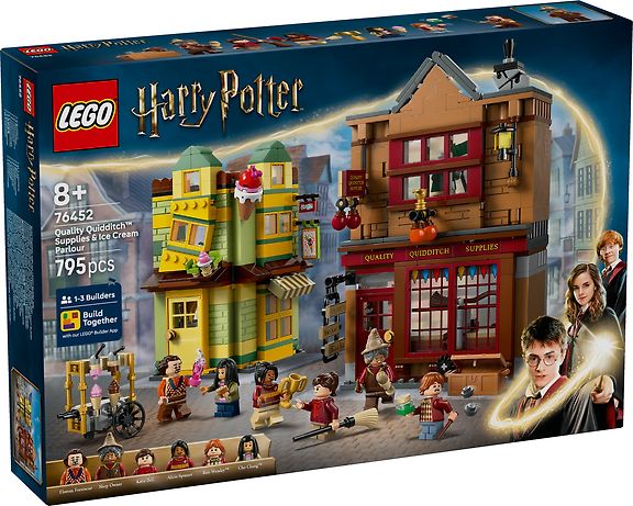 LEGO Harry Potter 76452 Hienoja huispausvarusteita ja jäätelöbaari – kuva 5