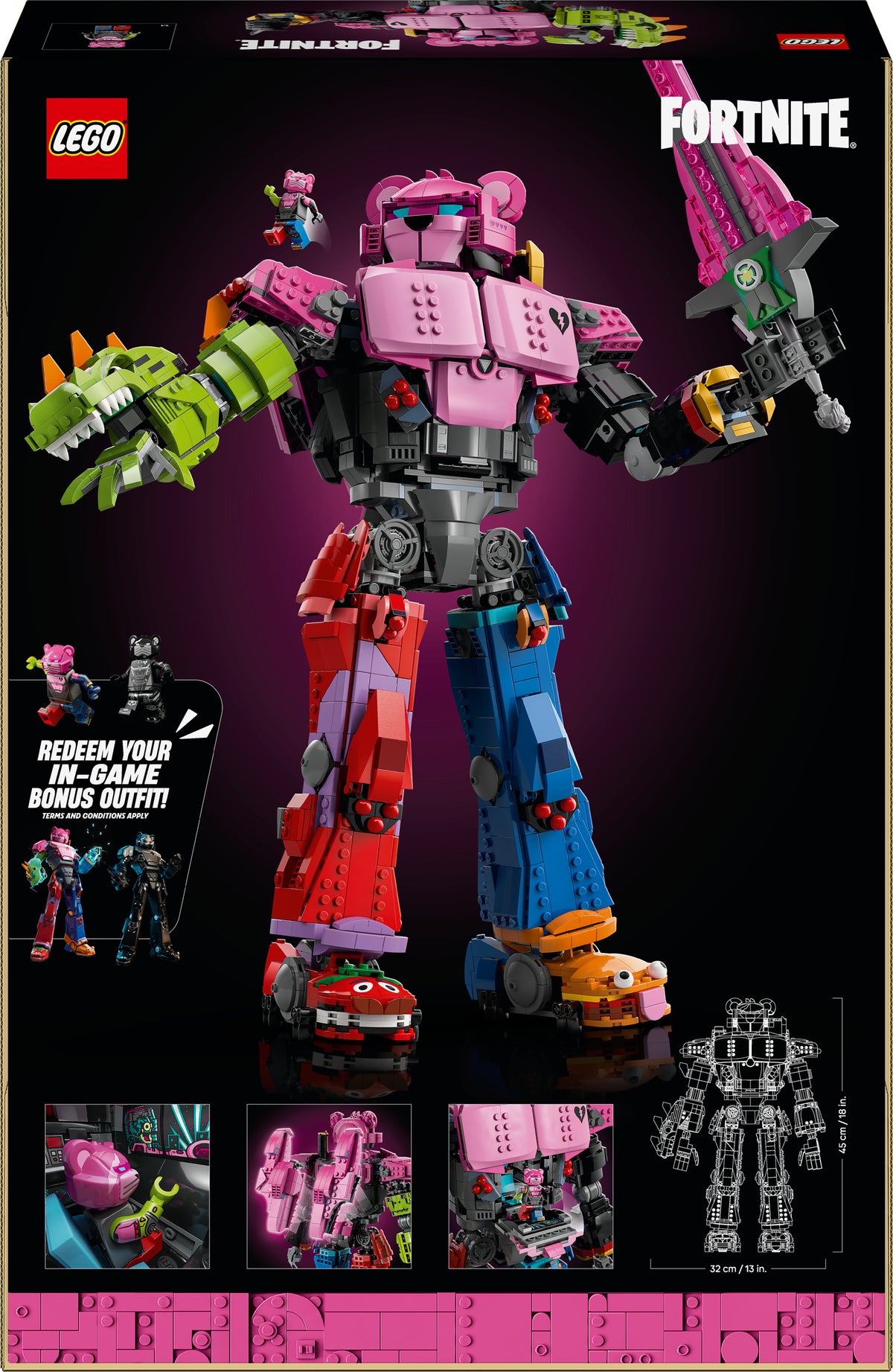 LEGO Fortnite 77078 Mecha Team Leader – kuva 9