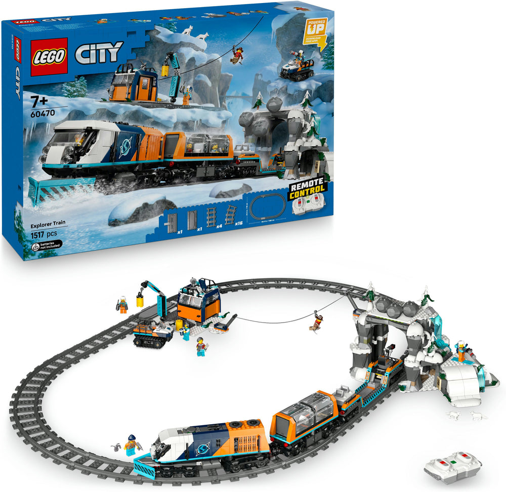 LEGO City 60470 Arktisten tutkimusretkeilijöiden pikajuna – kuva 2