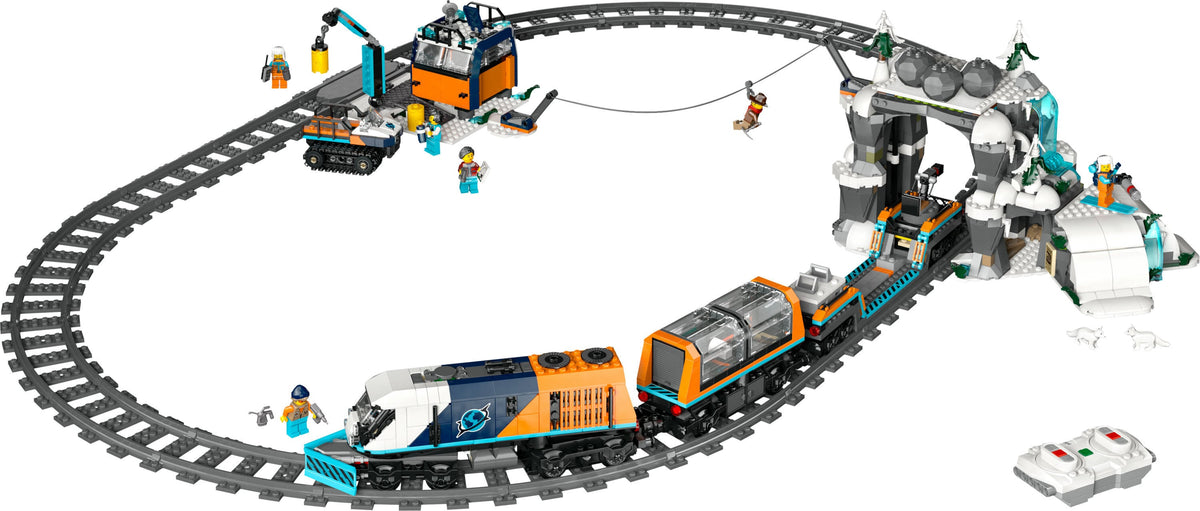 LEGO City 60470 Arktisten tutkimusretkeilijöiden pikajuna – kuva 3