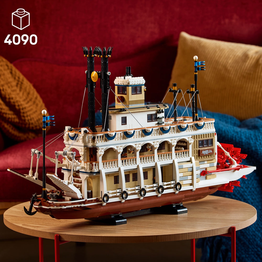 LEGO Ideas 21356 Jokihöyrylaiva – kuva 2