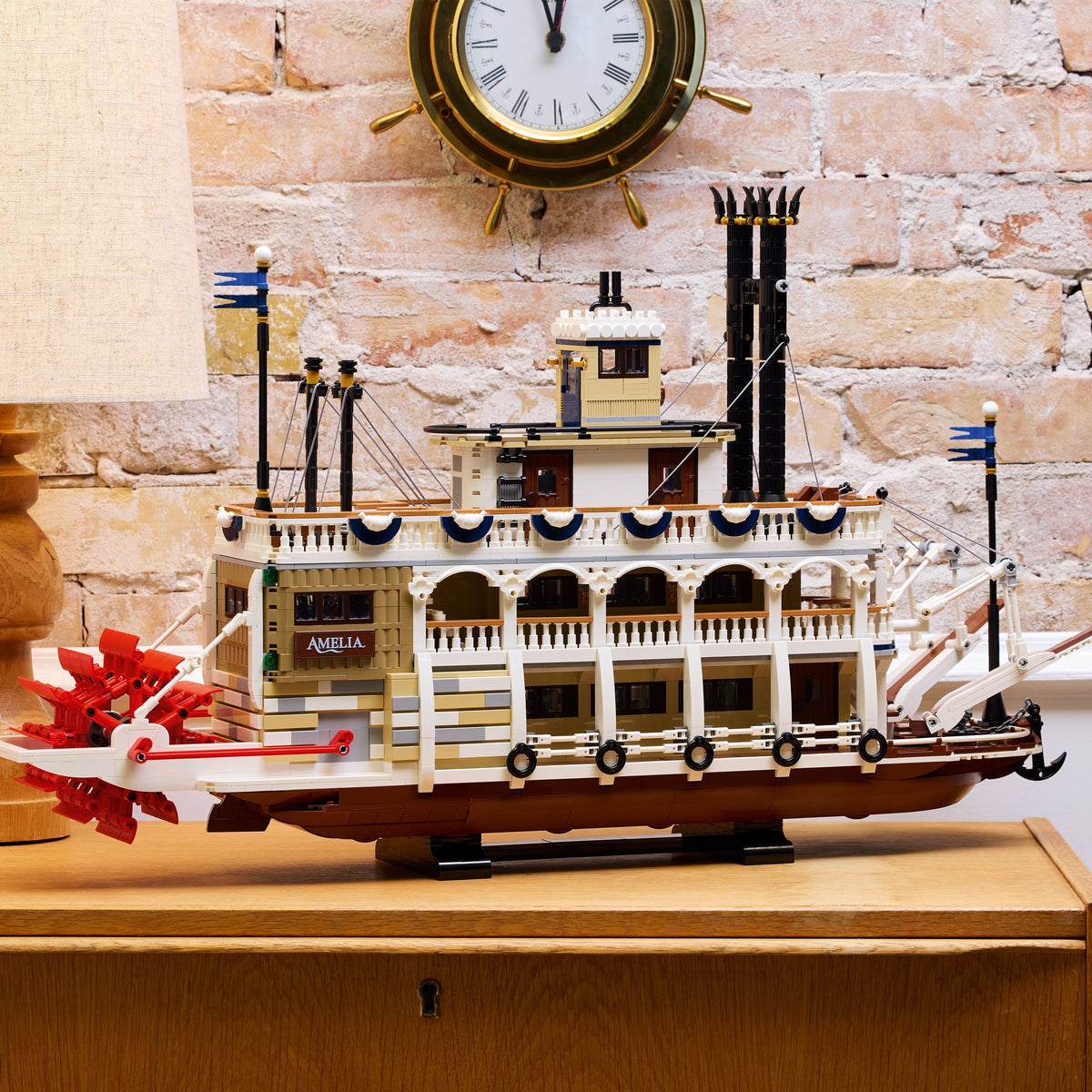 LEGO Ideas 21356 Jokihöyrylaiva – kuva 6