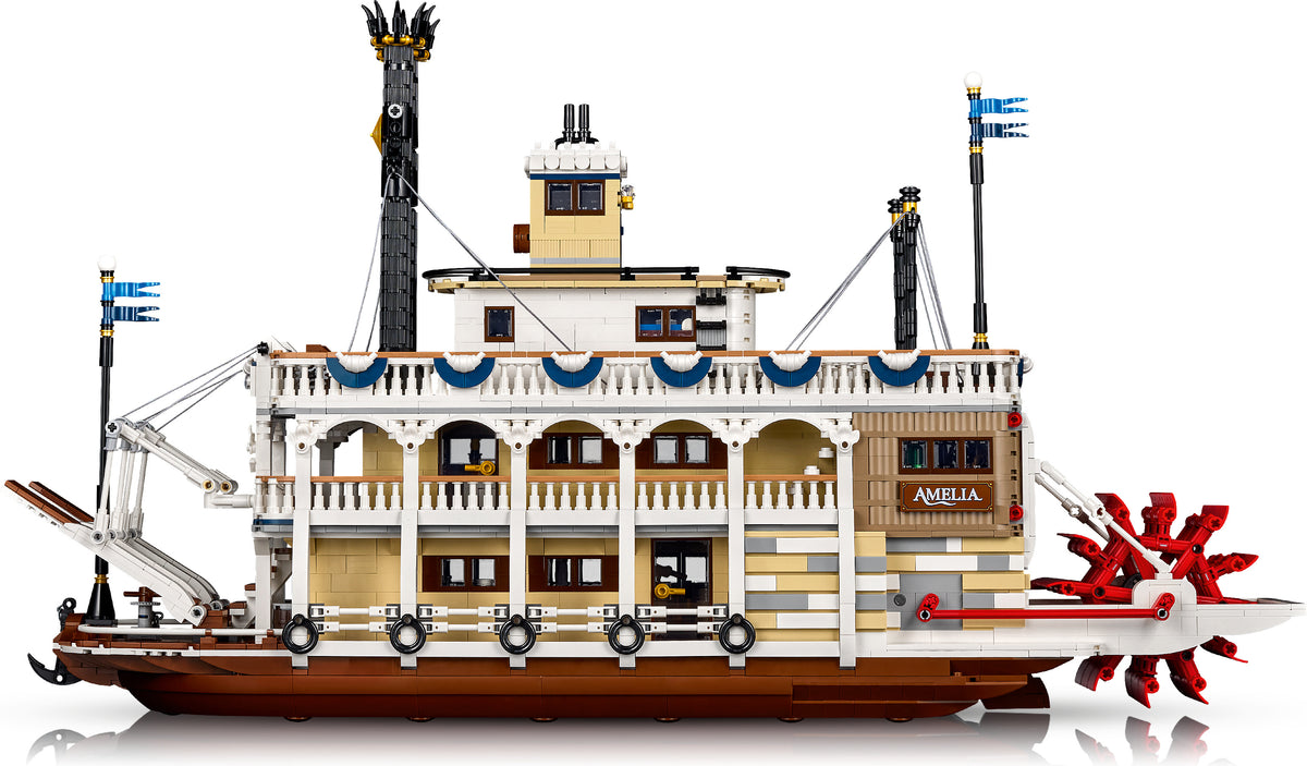 LEGO Ideas 21356 Jokihöyrylaiva – kuva 10