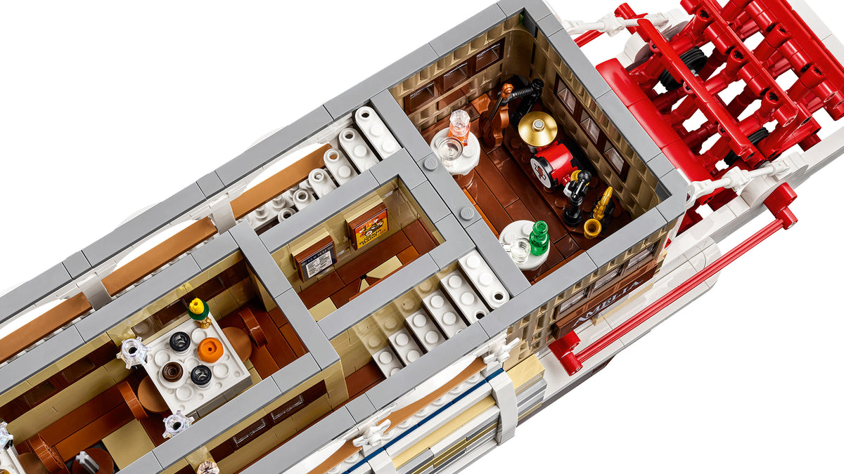LEGO Ideas 21356 Jokihöyrylaiva – kuva 14