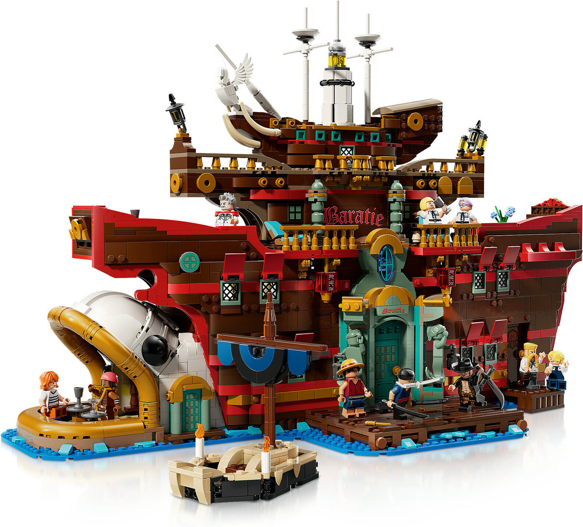 LEGO ONE PIECE 75640 Kelluva ravintola Baratie – kuva 3