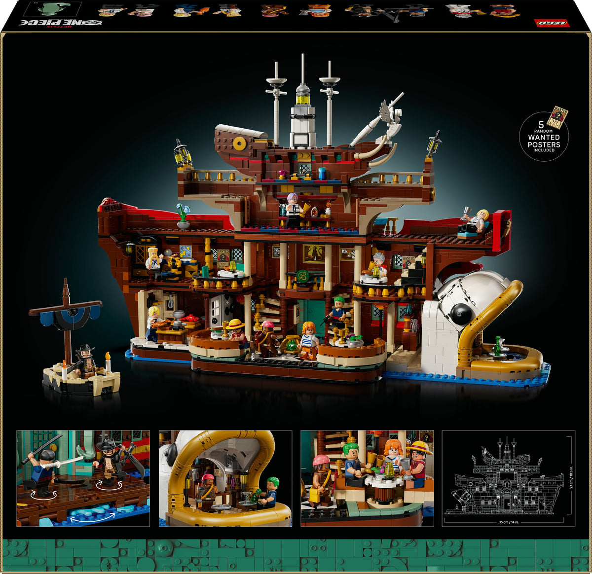 LEGO ONE PIECE 75640 Kelluva ravintola Baratie – kuva 20
