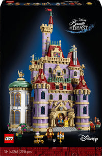 LEGO Disney Princess 43263 Kaunottaren ja hirviön linna