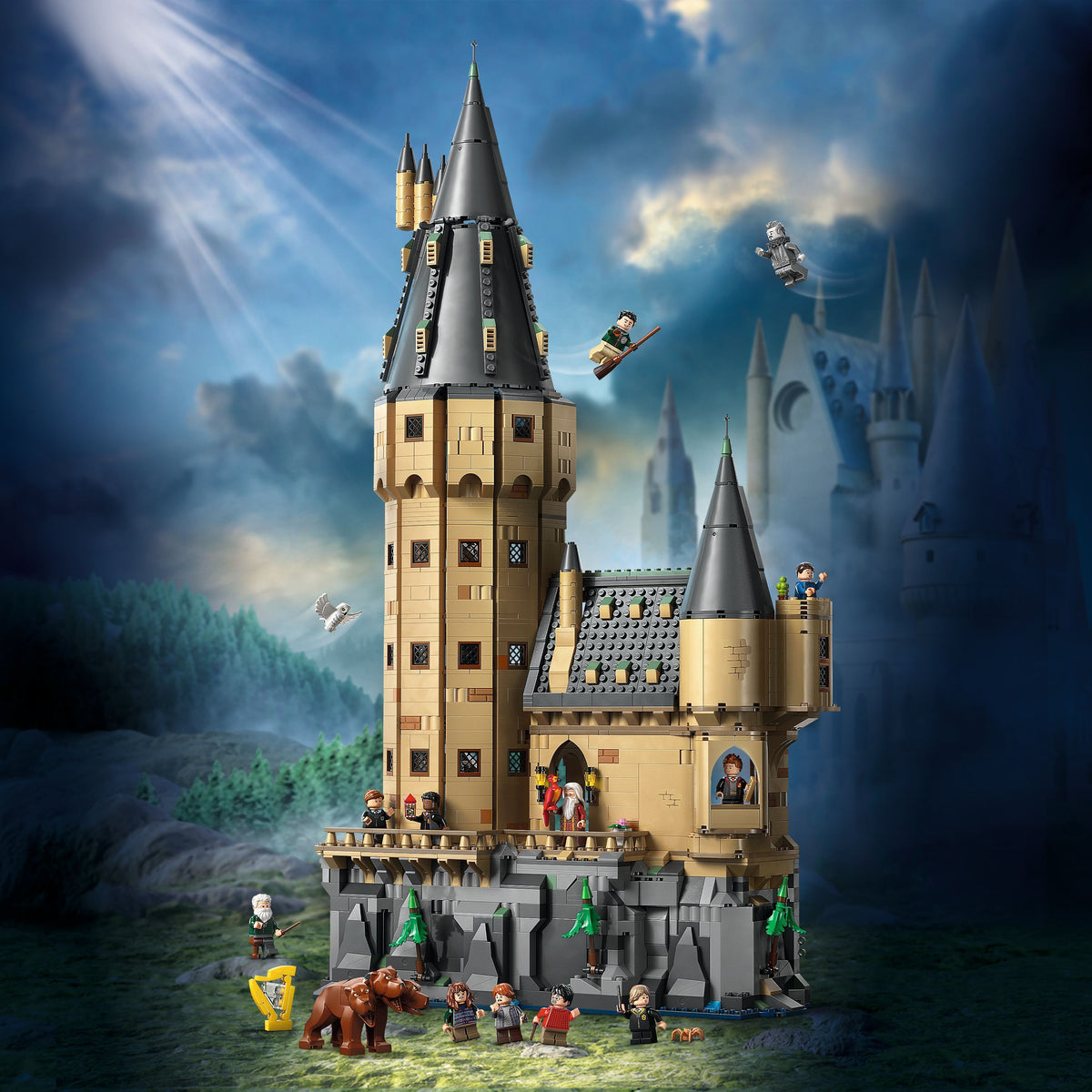 LEGO Harry Potter 76454 Tylypahkan linna: Päärakennuksen torni – kuva 4