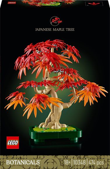 LEGO Botanicals 10348 Punalehtinen japaninvaahtera-bonsaipuu