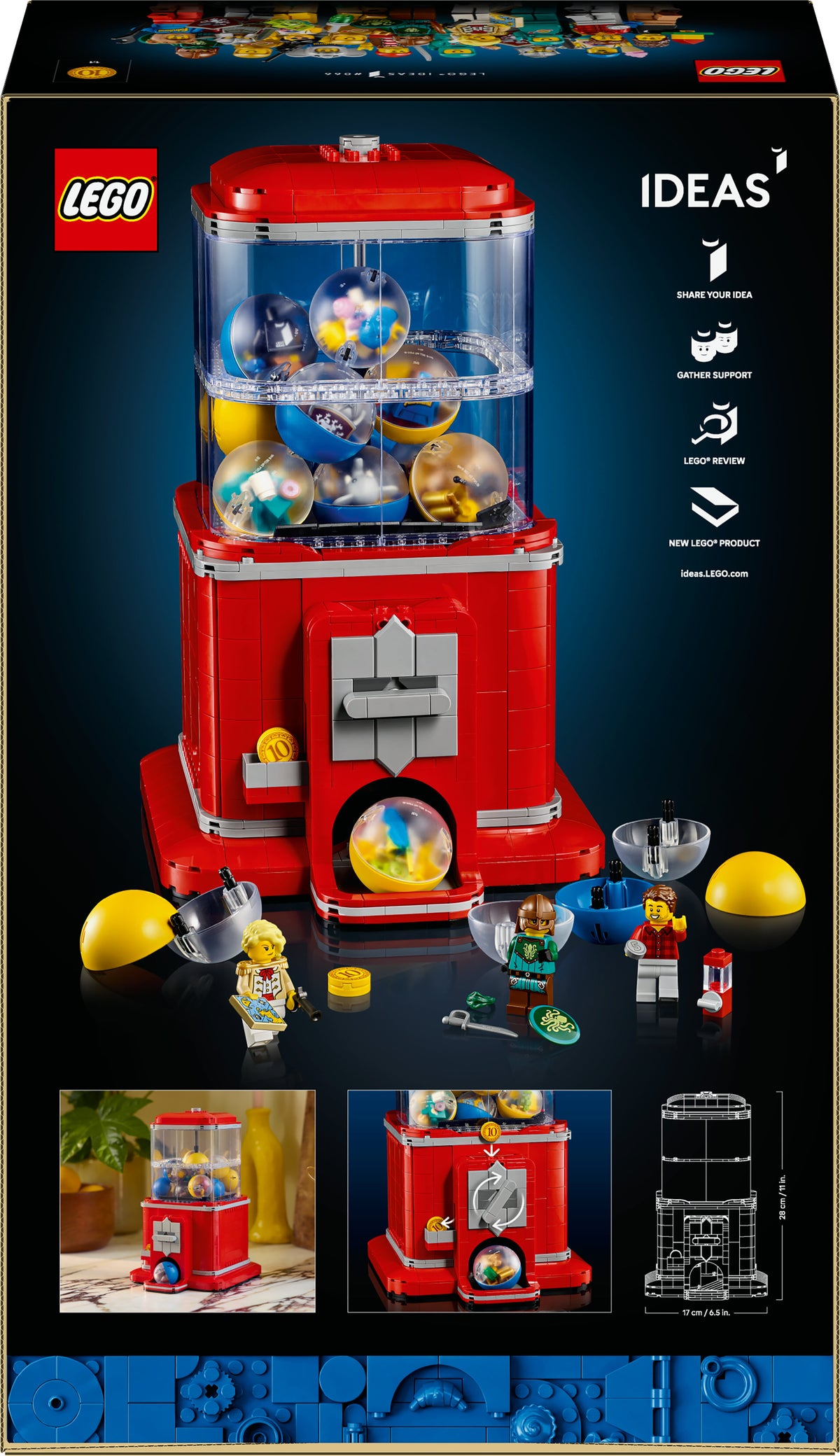 LEGO Ideas 21358 Minihahmojen myyntiautomaatti – kuva 4