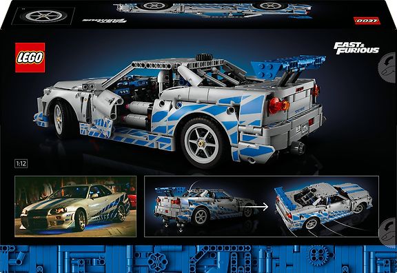LEGO Technic 42210 2 Fast 2 Furious Nissan Skyline GT-R (R34) ‑auto