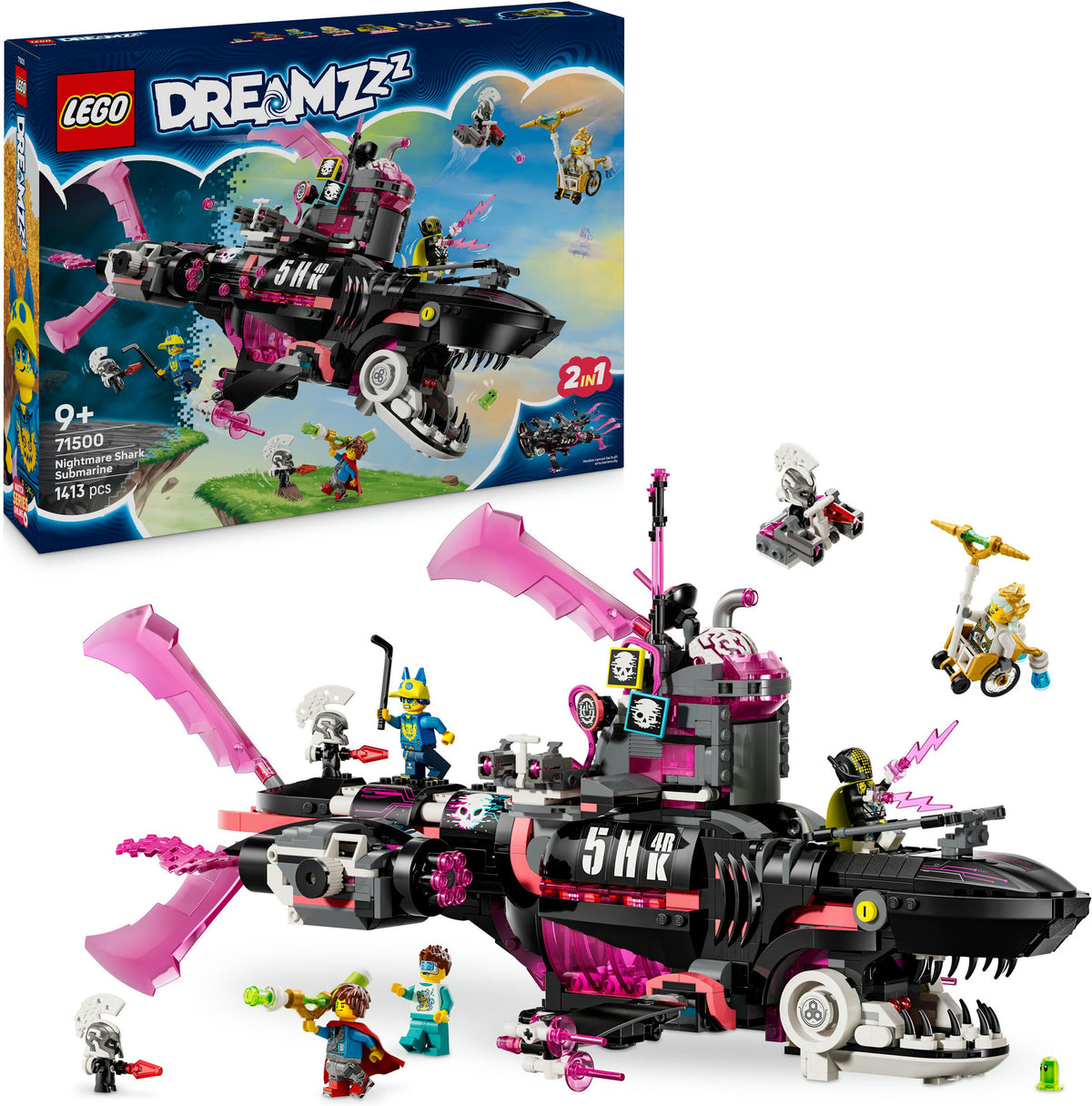 LEGO DREAMZzz 71500 Painajaisten haisukellusvene