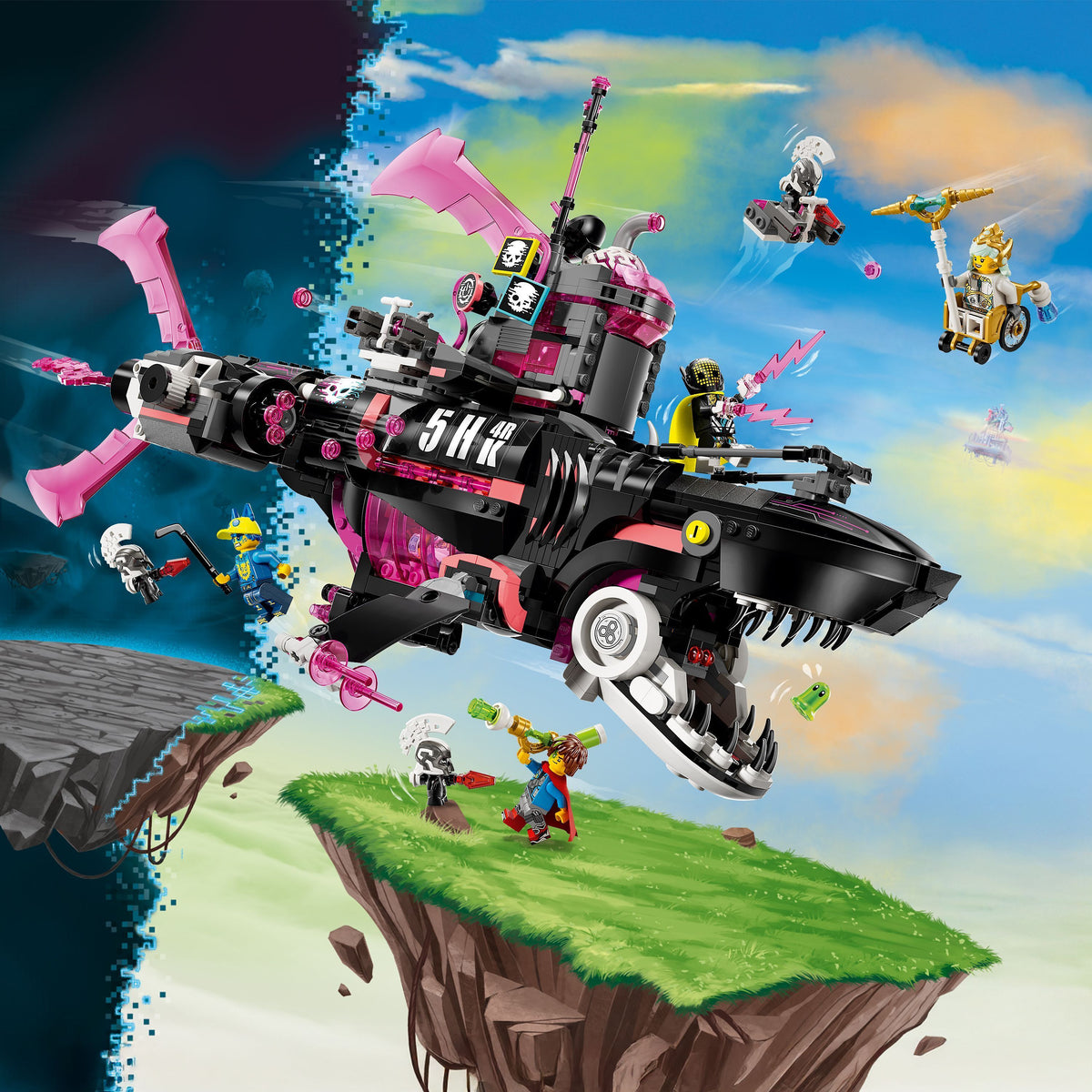 LEGO DREAMZzz 71500 Painajaisten haisukellusvene