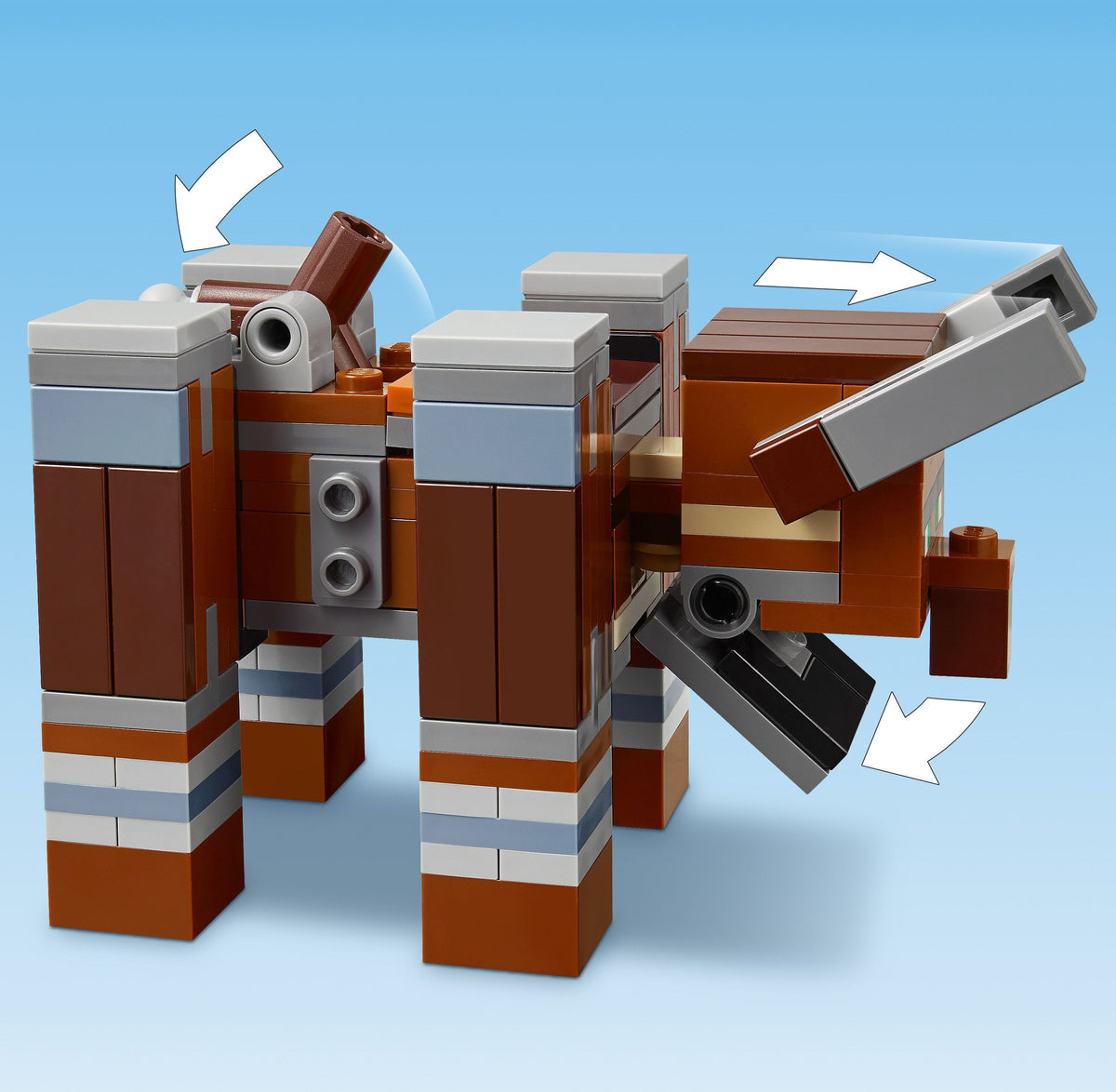 LEGO Minecraft 21278 Ryöstelijöiden etuvartioasema ja Tuhokylvyri – kuva 4