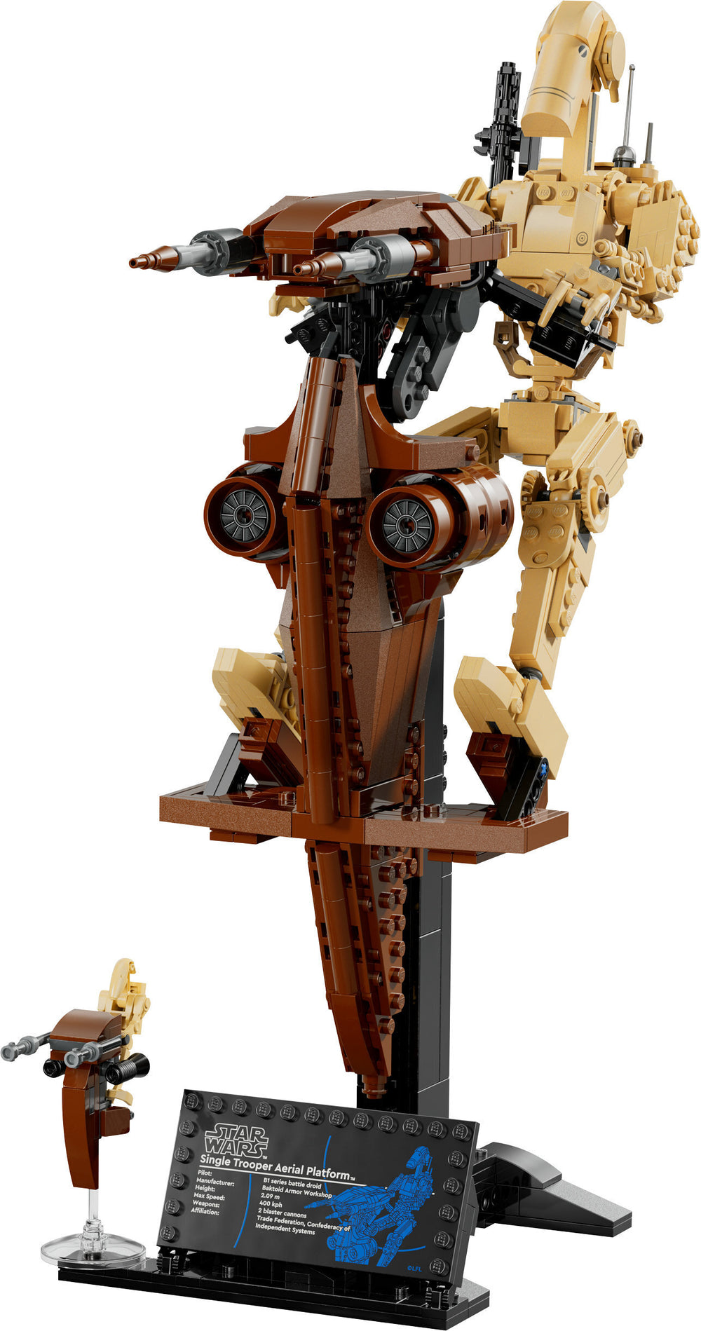 LEGO Star Wars 75428 Taisteludroidi ja STAP – kuva 2