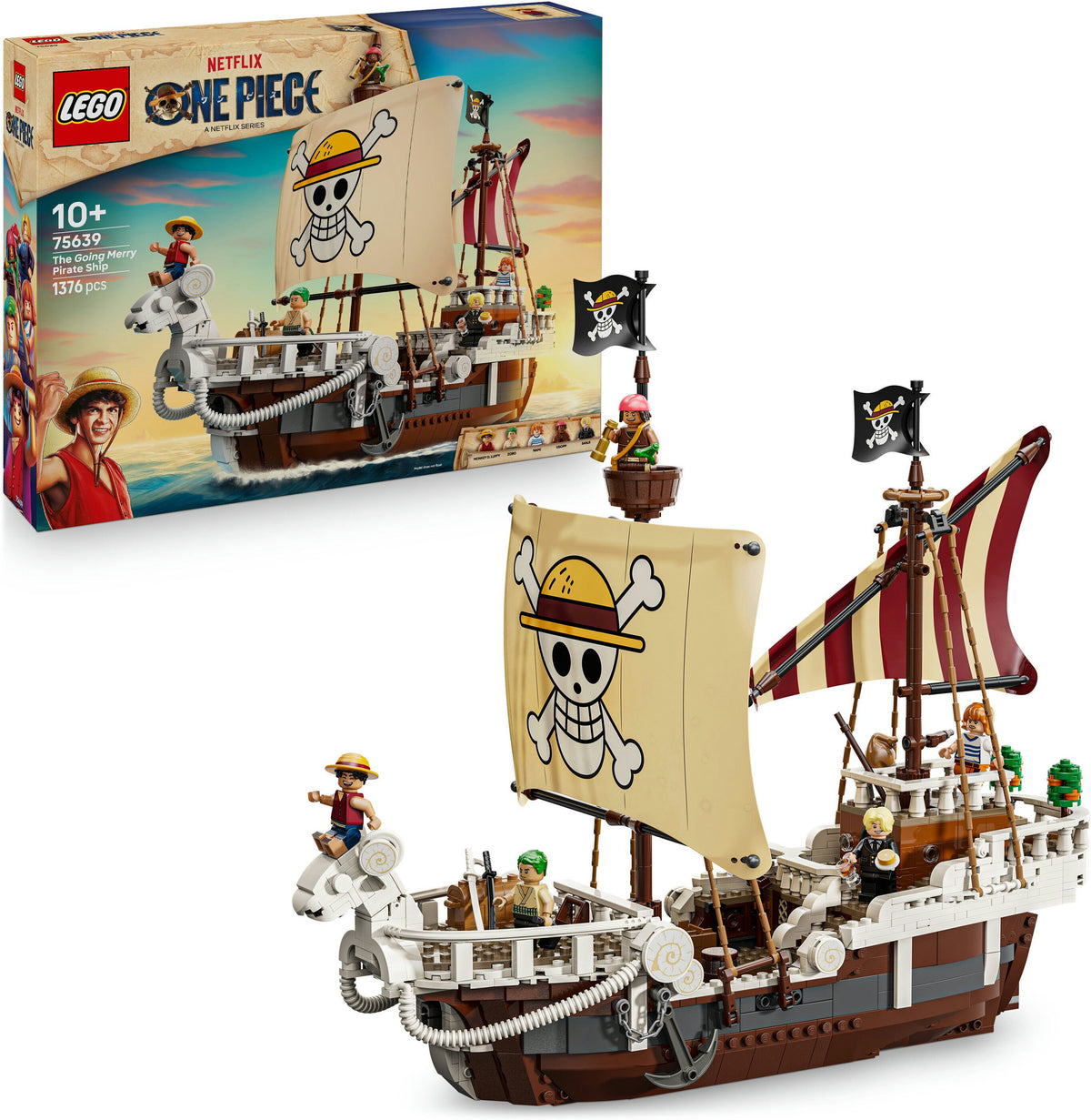 LEGO ONE PIECE 75639 Merirosvolaiva Going Merry – kuva 2