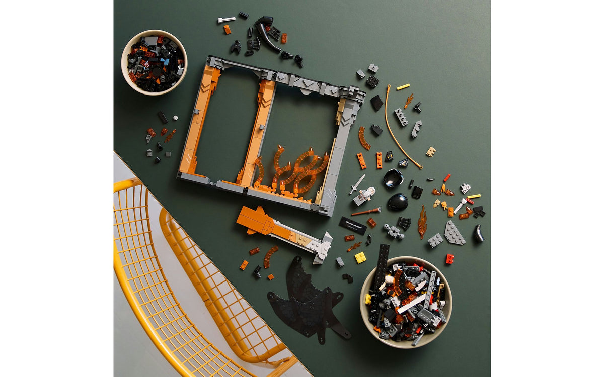 LEGO Icons 10367 Taru sormusten herrasta: Balrogin kirjaminimaailma – kuva 5