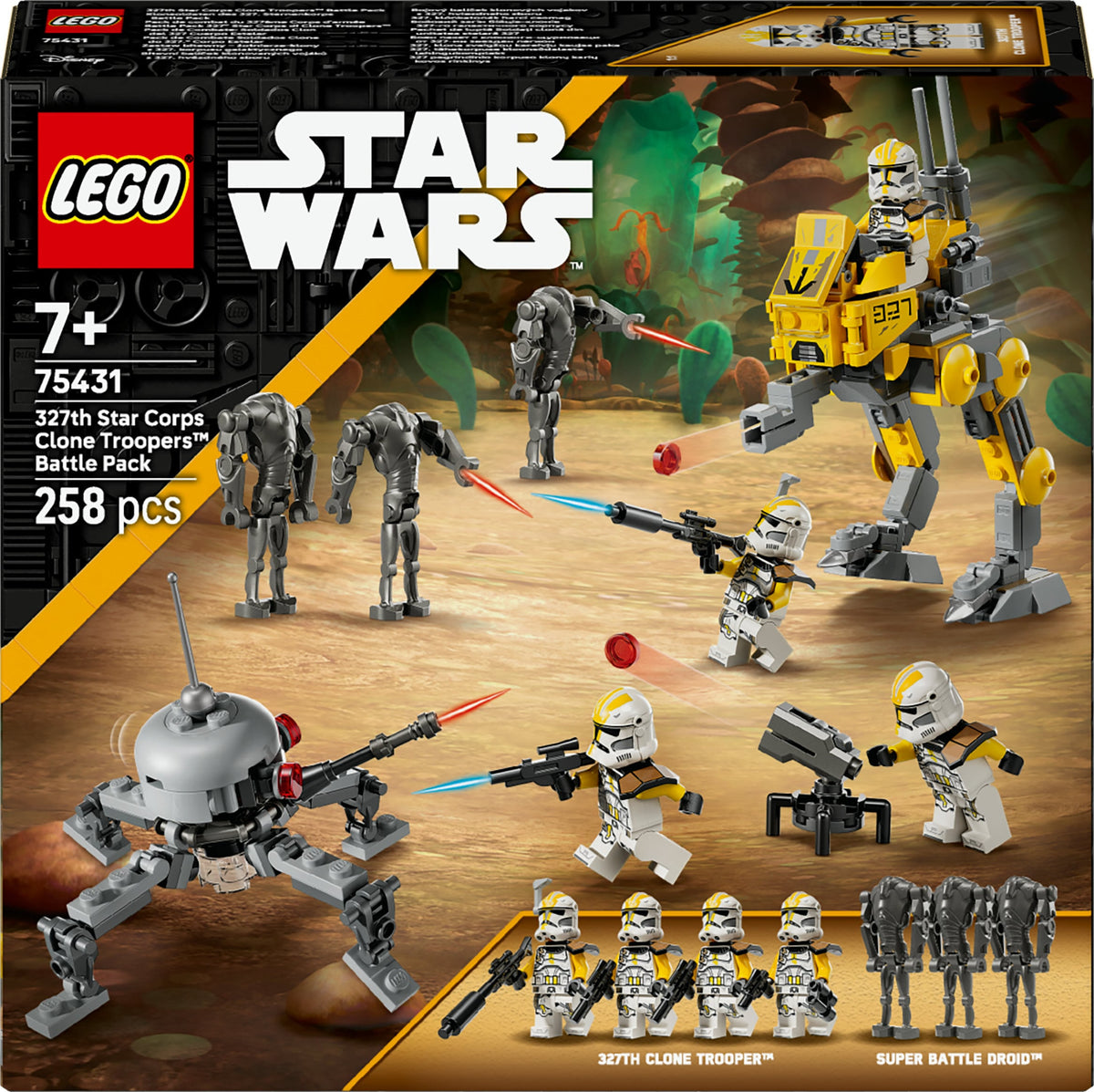 LEGO Star Wars 75431 327. taivasjoukon kloonisotilaat ‑taistelupaketti