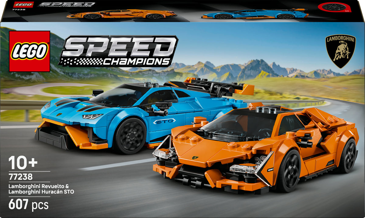 LEGO Speed Champions 77238 - Lamborghini Revuelto ja Huracán STO 1