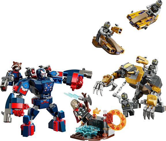LEGO Super Heroes Marvel 76322 Avengers: Endgame – Thor vastaan Chitauri – kuva 2