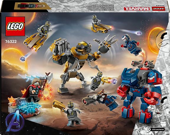 LEGO Super Heroes Marvel 76322 Avengers: Endgame – Thor vastaan Chitauri – kuva 7
