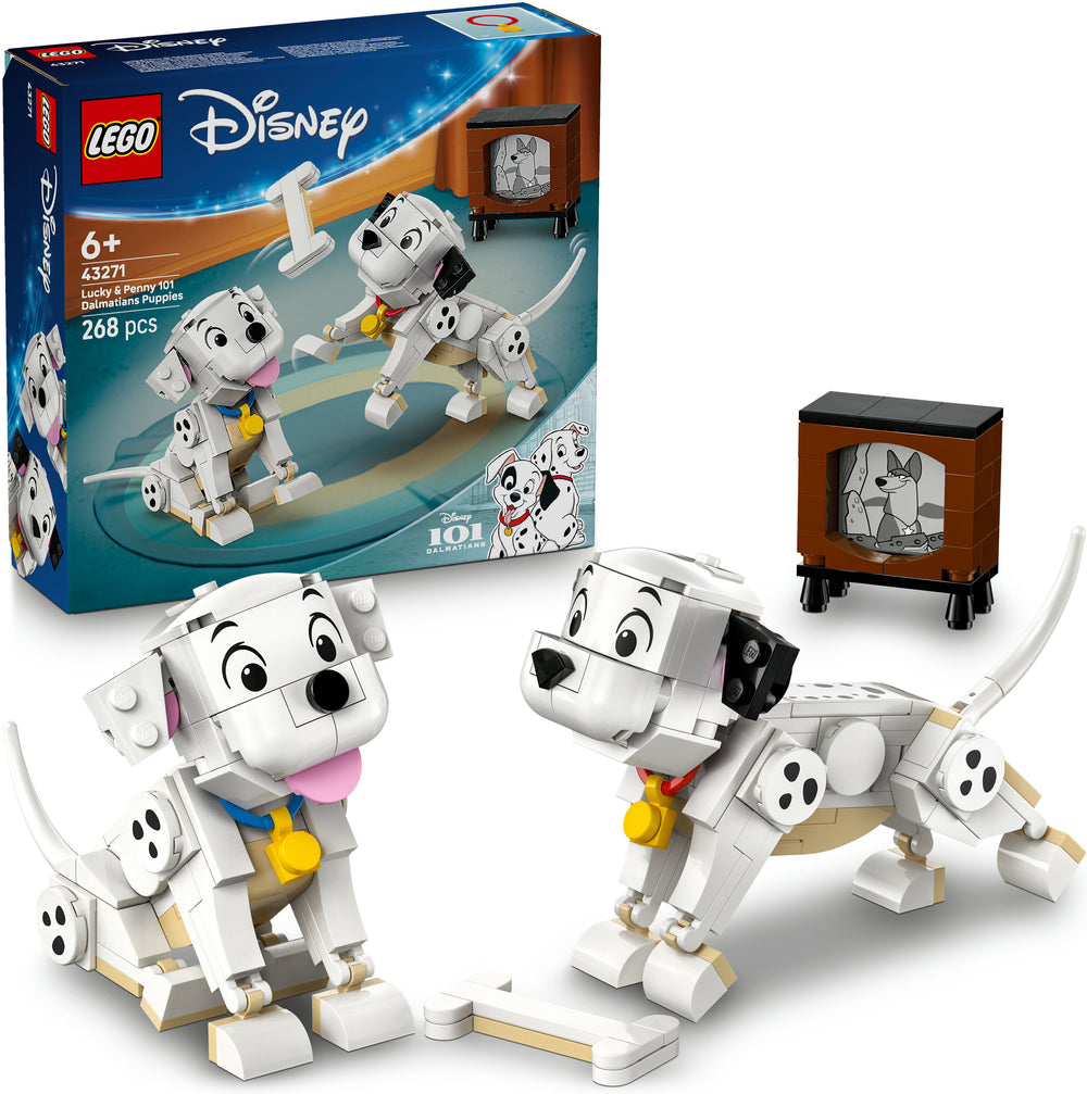 LEGO Disney 43271 101 dalmatialaista ‑koiranpennut: Laikku ja Pipsa – kuva 2