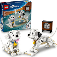 LEGO Disney 43271 101 dalmatialaista ‑koiranpennut: Laikku ja Pipsa – kuva 2