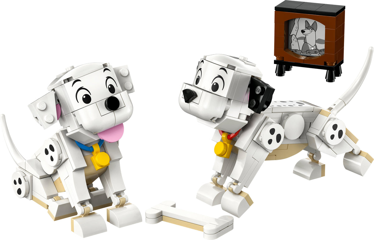 LEGO Disney 43271 101 dalmatialaista ‑koiranpennut: Laikku ja Pipsa – kuva 3
