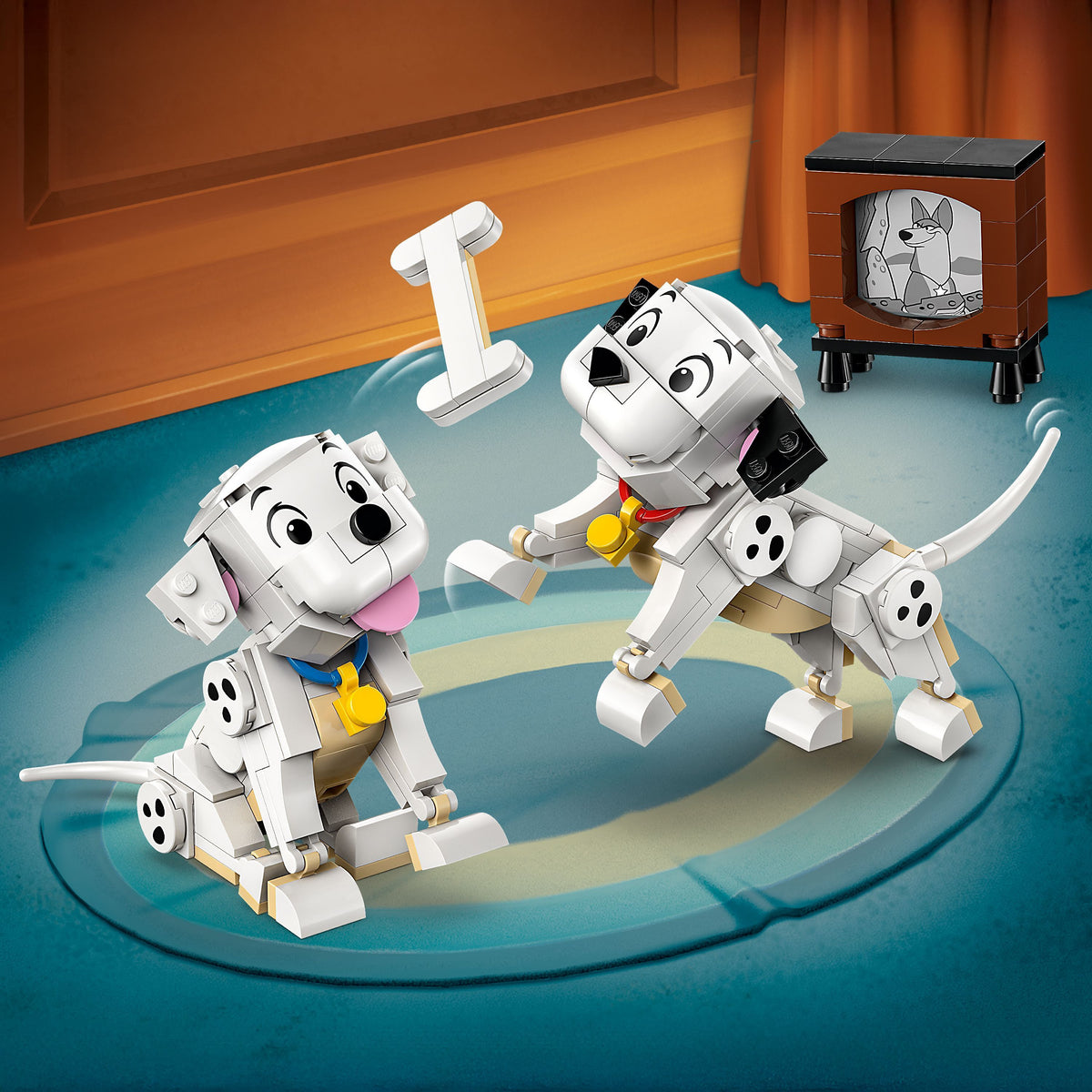 LEGO Disney 43271 101 dalmatialaista ‑koiranpennut: Laikku ja Pipsa – kuva 6
