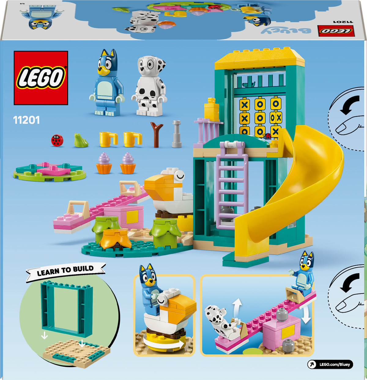 LEGO Bluey 11201 Blueyn ja Katin hupihetket leikkikentällä – kuva 12