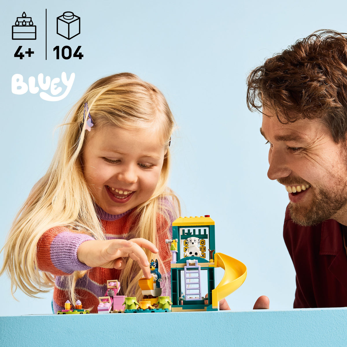 LEGO Bluey 11201 Blueyn ja Katin hupihetket leikkikentällä – kuva 2