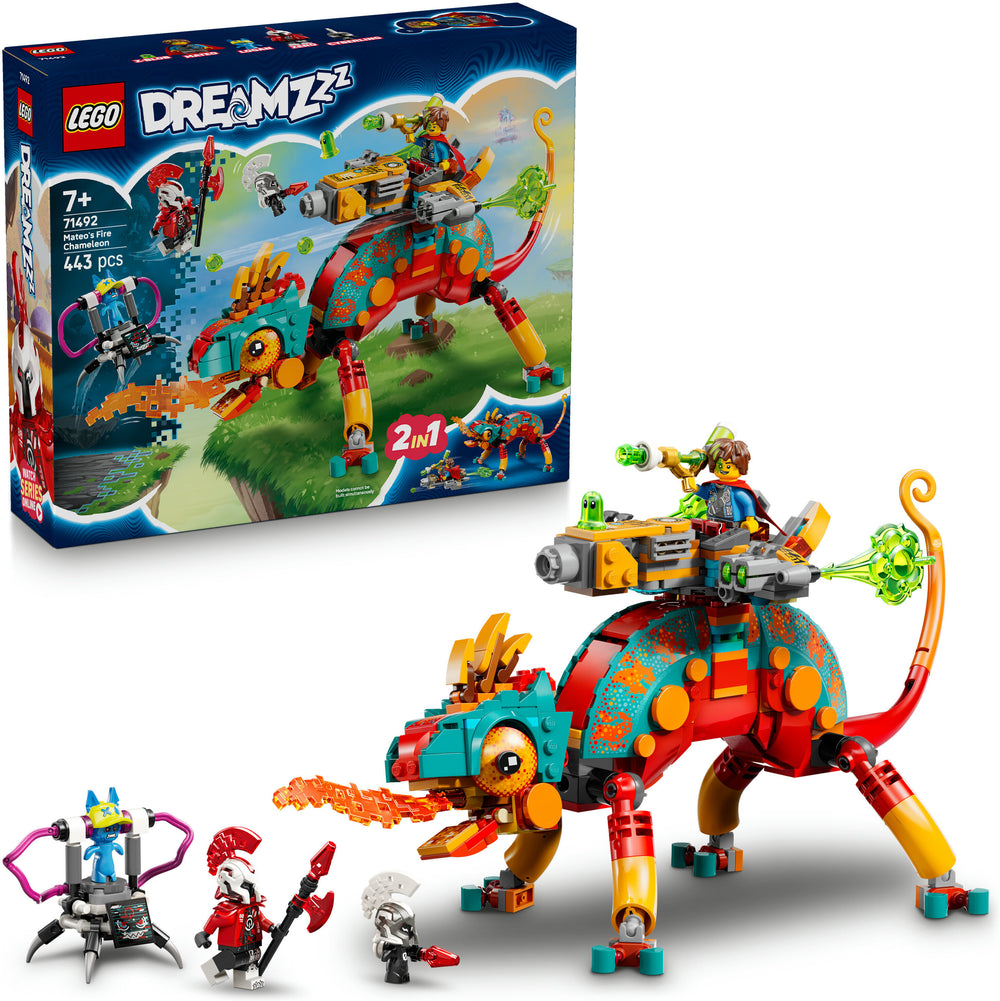 LEGO DREAMZzz 71492 Mateon tulikameleontti