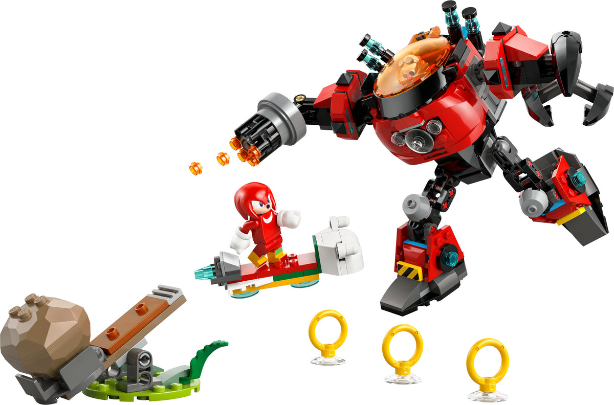 LEGO Sonic the Hedgehog 77005 - Knuckles vastaan Dr. Eggman ja Egg Crusher ‑robotti