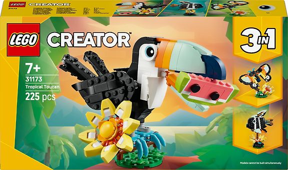 LEGO Creator 3in1 Villieläimet 31173: trooppinen tukaani – kuva 1