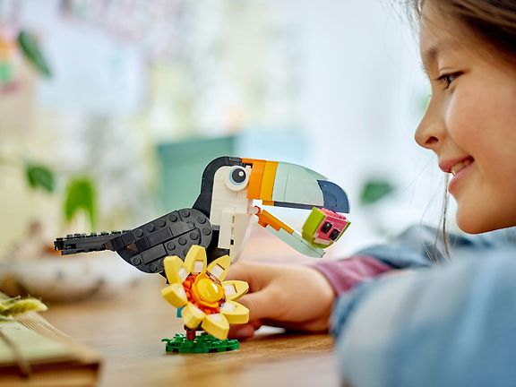 LEGO Creator 3in1 Villieläimet 31173: trooppinen tukaani – kuva 10