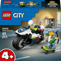 LEGO City 60455 Takaa-ajo poliisimoottoripyörällä – kuva 1