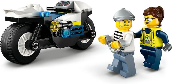 LEGO City 60455 Takaa-ajo poliisimoottoripyörällä – kuva 4