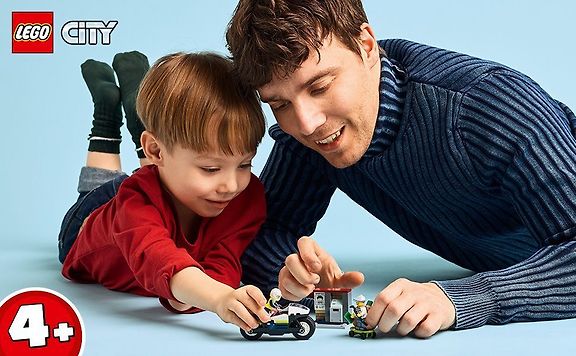 LEGO City 60455 Takaa-ajo poliisimoottoripyörällä – kuva 17